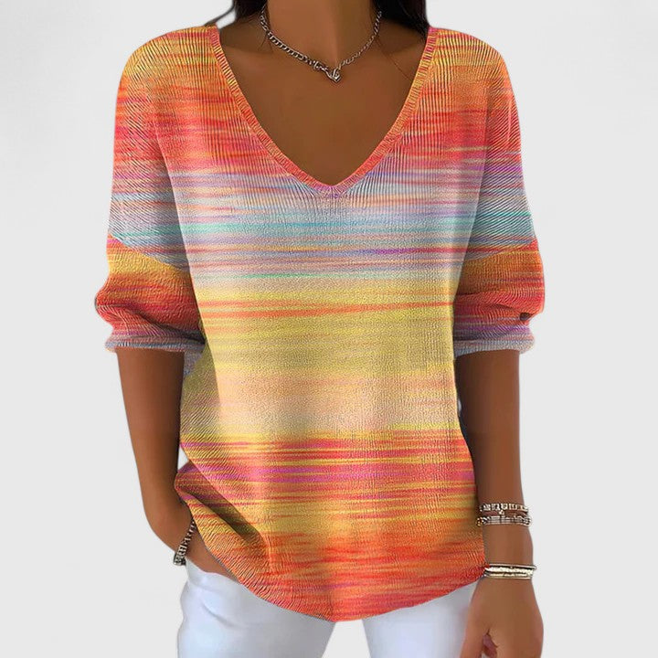 Harper | Comfortable V-Neck Knit Top
