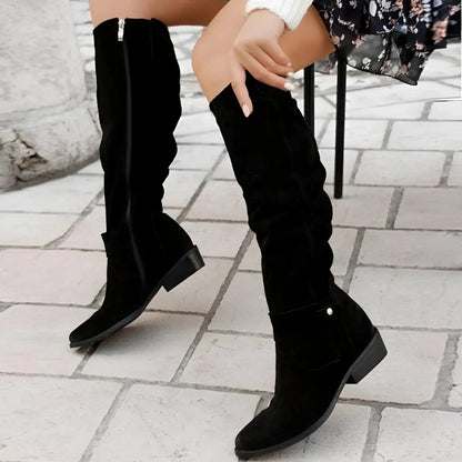 Harper | Elegant Knee High Boot