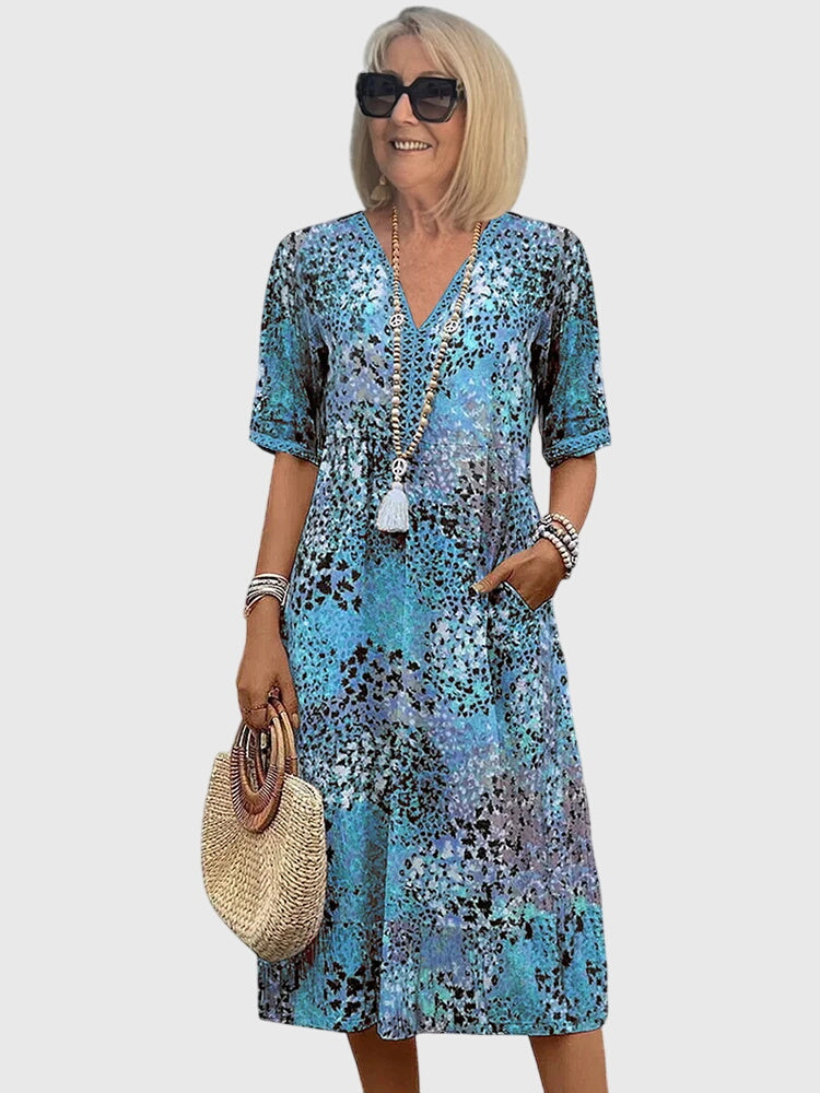 Heather | Elegant Midi Summer Dress