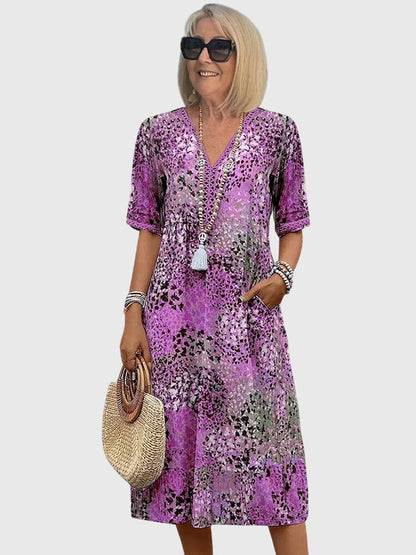 Heather | Elegant Midi Summer Dress
