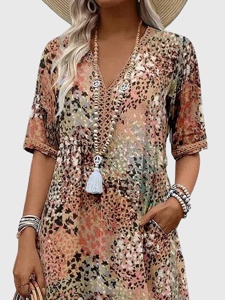 Heather | Elegant Midi Summer Dress