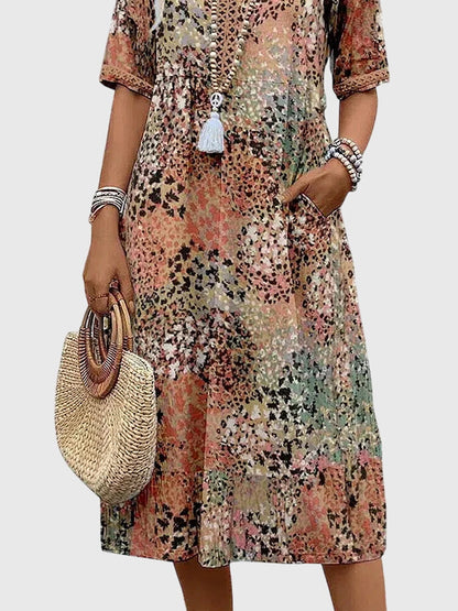 Heather | Elegant Midi Summer Dress
