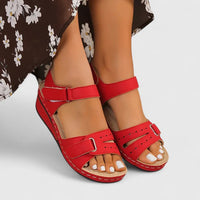 Iris | Orthopedic Comfortablen Wedge Sandals