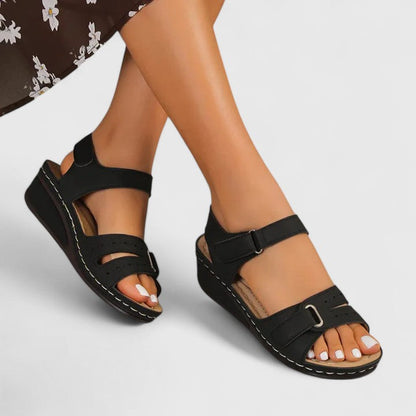 Iris | Orthopedic Comfortablen Wedge Sandals