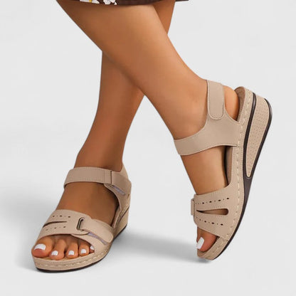 Iris | Orthopedic Comfortablen Wedge Sandals