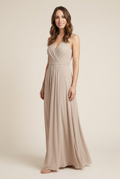 Isabella | Modern V-Neck Formal Dress