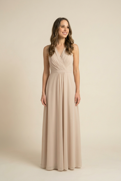 Isabella | Modern V-Neck Formal Dress