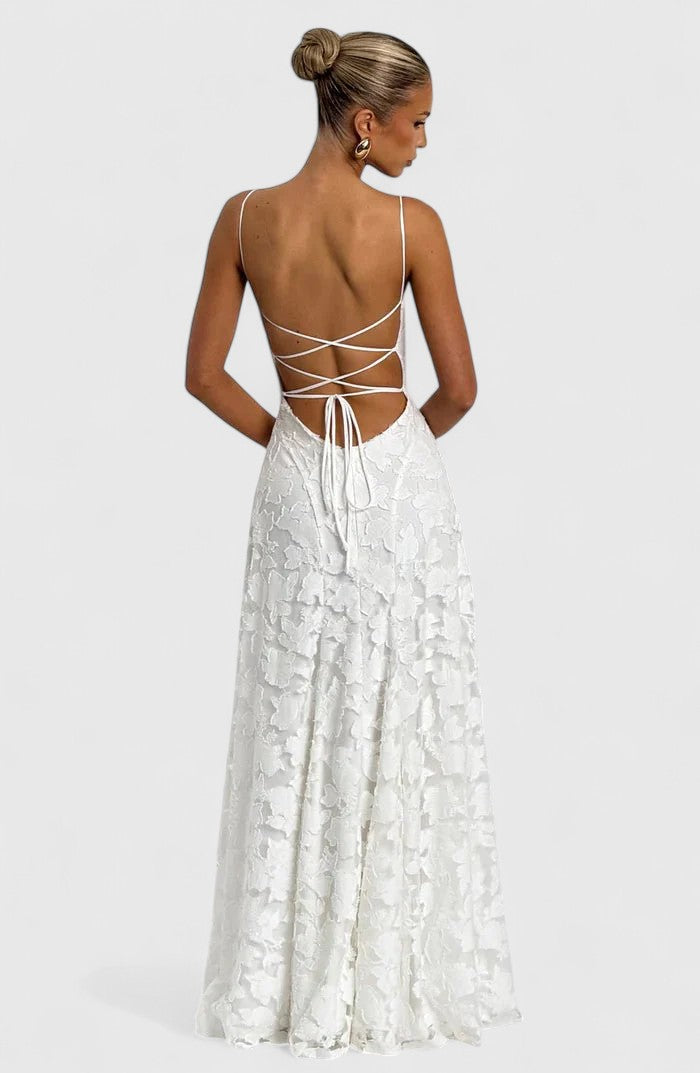 Isabelle | Elegant Floral Maxi Gown