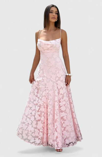 Isabelle | Elegant Floral Maxi Gown