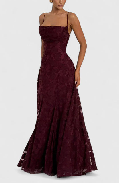 Isabelle | Elegant Floral Maxi Gown