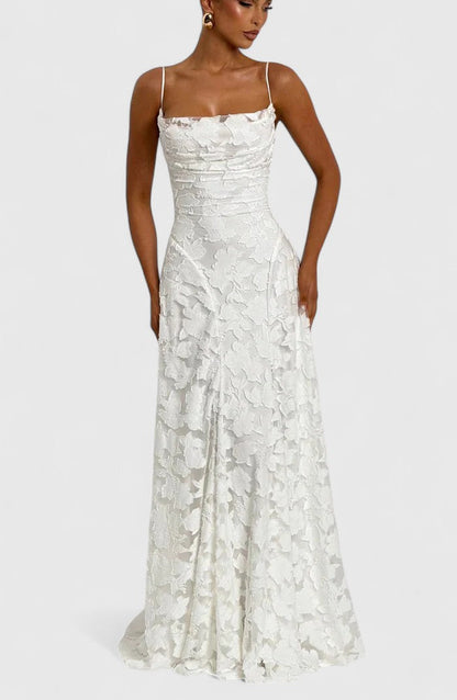 Isabelle | Elegant Floral Maxi Gown