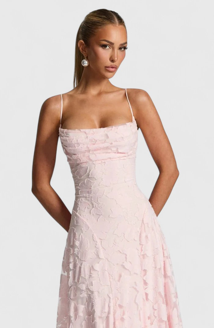 Isabelle | Elegant Floral Maxi Gown