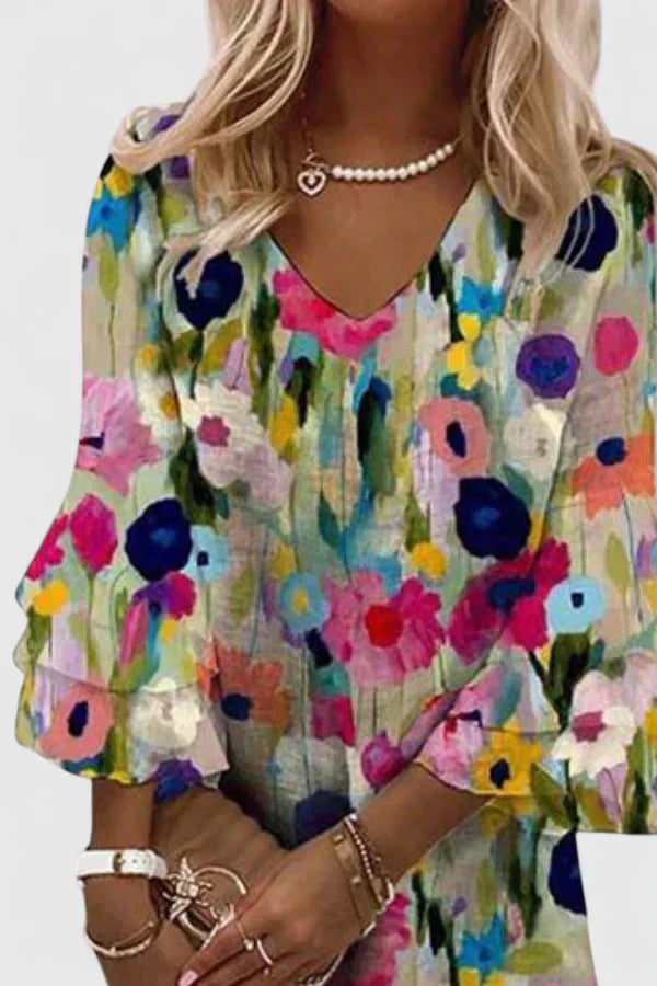 Jessica | Floral Mini Summer Dress