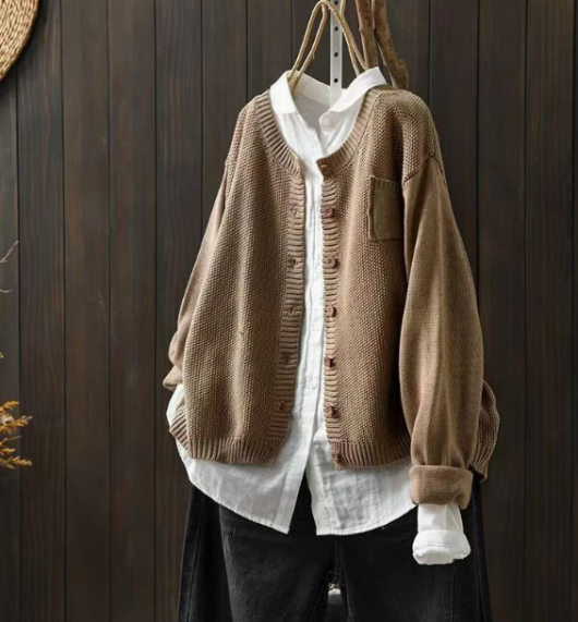 Savannah | Knit Pocket Cardigan
