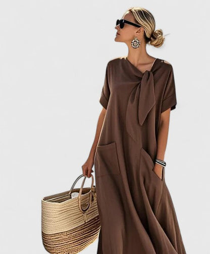 Kate | Relaxed Maxi Dress with Pockets