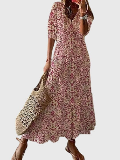 Kayla | Boho Elegant Summer Maxi Dress