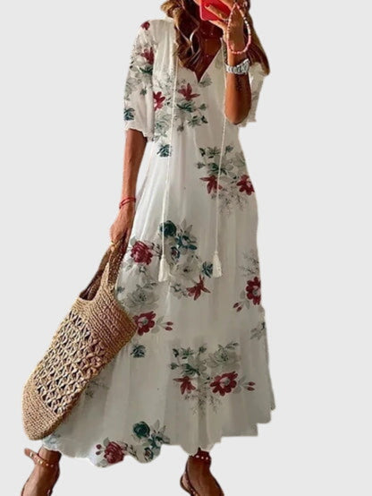 Kayla | Boho Elegant Summer Maxi Dress