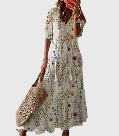Kayla | Boho Elegant Summer Maxi Dress