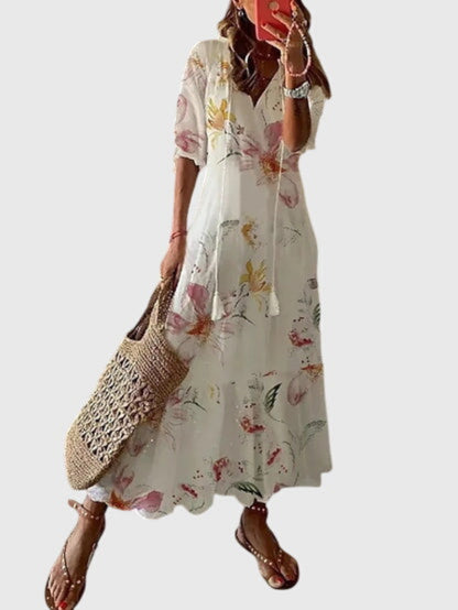 Kayla | Boho Elegant Summer Maxi Dress
