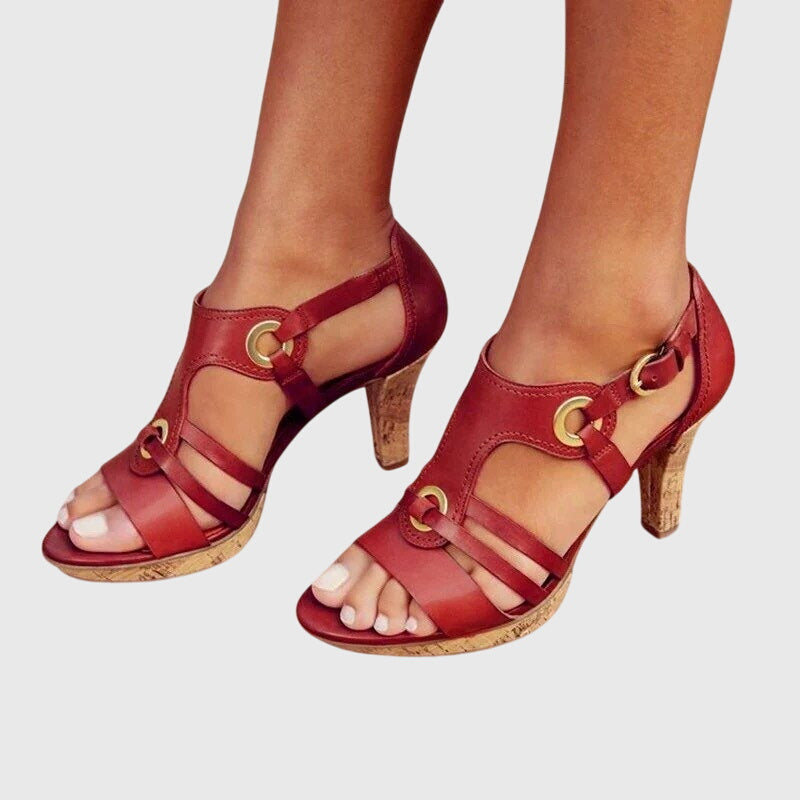Leonie | Orthopedic Strappy Heel Sandals
