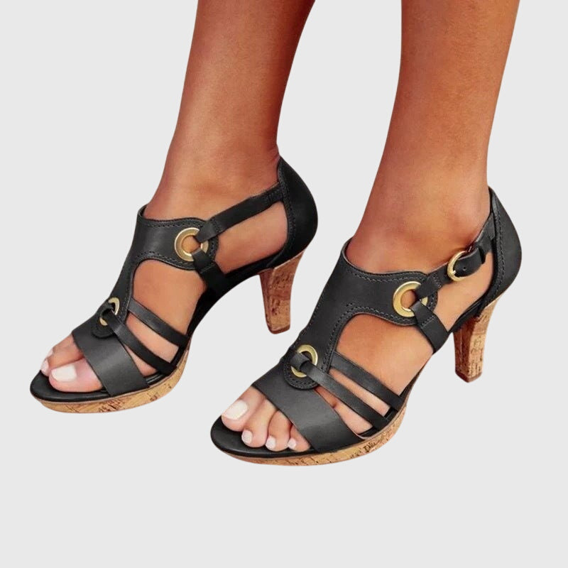 Leonie | Orthopedic Strappy Heel Sandals