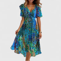 Lily | Floral Short Summer Dress