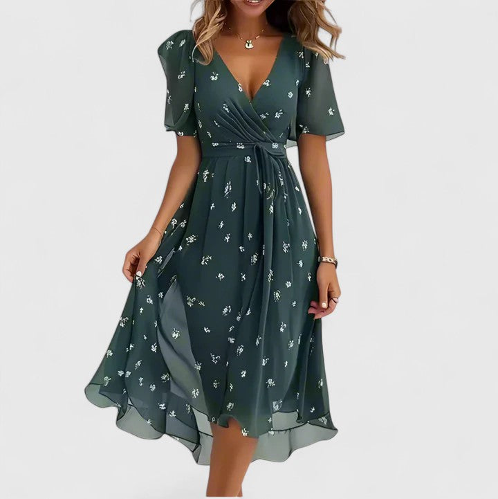 Lily | Floral Short Summer Dress