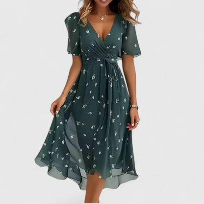Lily | Floral Short Summer Dress