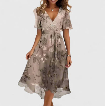 Lily | Floral Short Summer Dress