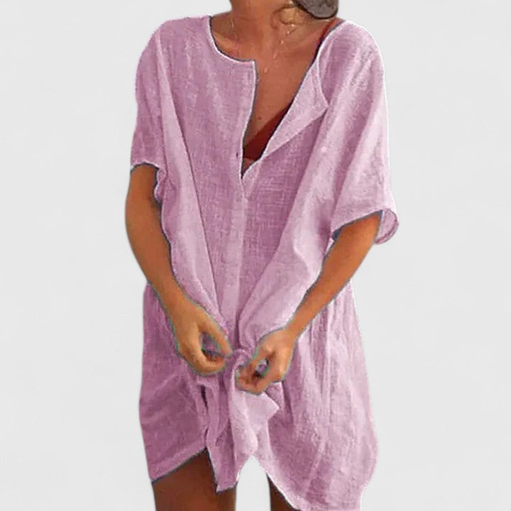 Louisiana | Elegant Tunic Midi Dress