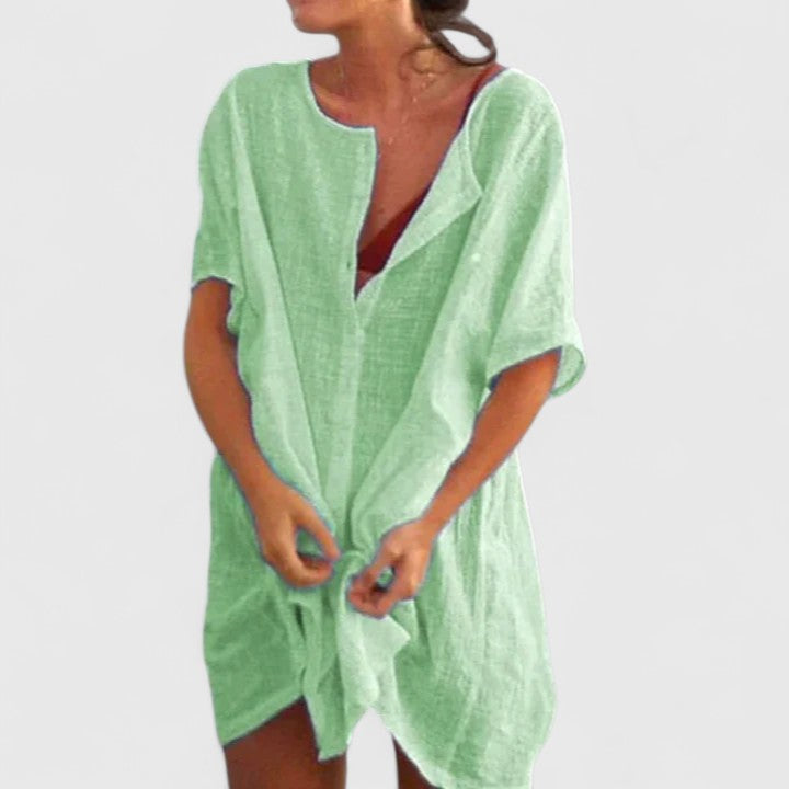 Louisiana | Elegant Tunic Midi Dress