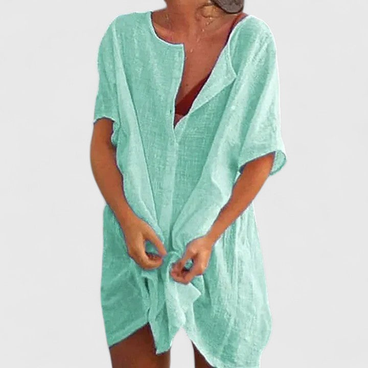 Louisiana | Elegant Tunic Midi Dress
