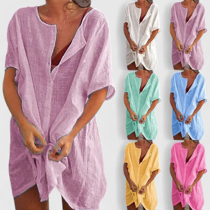 Louisiana | Elegant Tunic Midi Dress