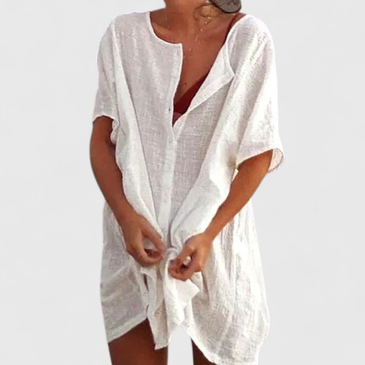 Louisiana | Elegant Tunic Midi Dress