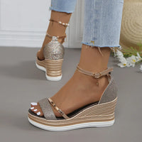 Madison | Espadrille Summer Wedge Sandals