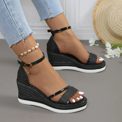 Madison | Espadrille Summer Wedge Sandals