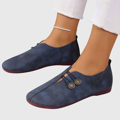 Maren | Comfortable Suede Slip-On Flat Shoes