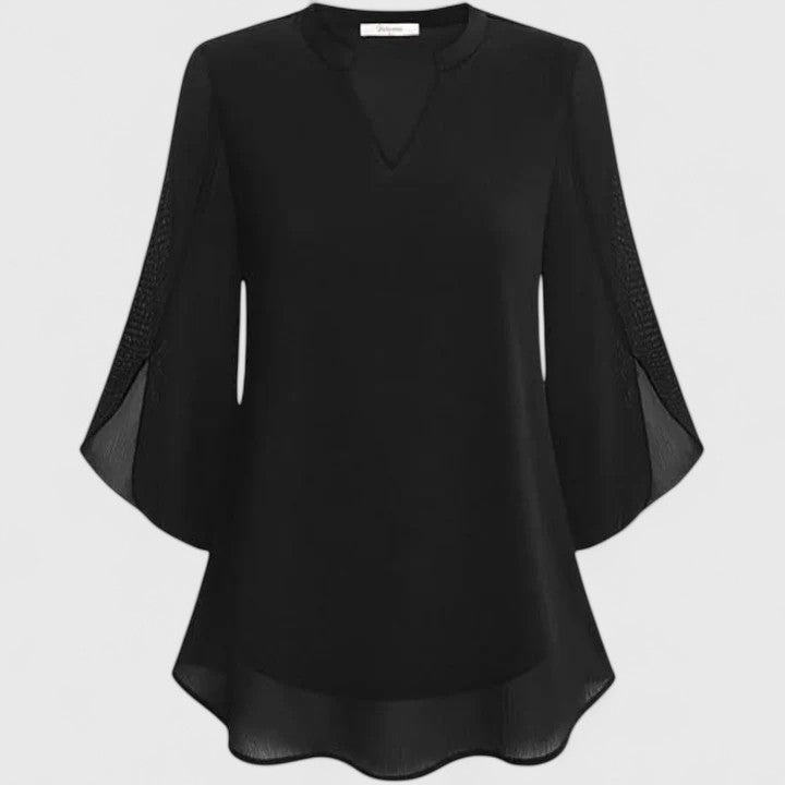Marina | Elegant Flowy Light Blouse