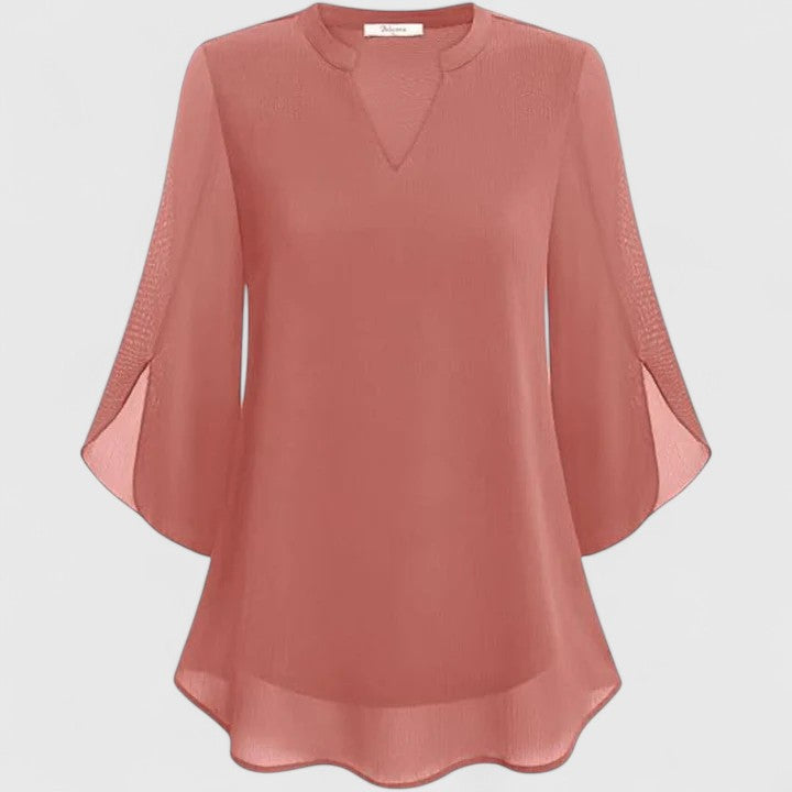 Marina | Elegant Flowy Light Blouse