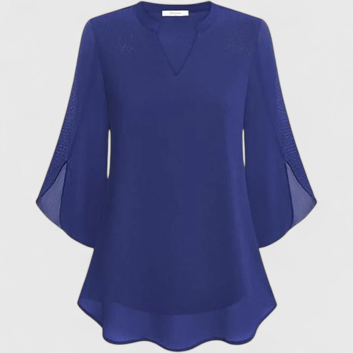Marina | Elegant Flowy Light Blouse
