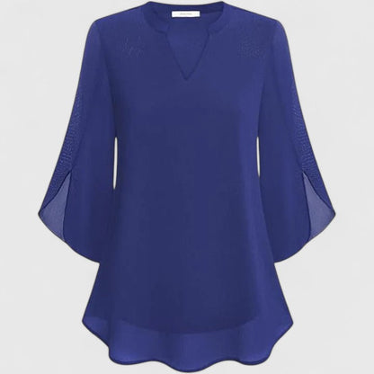 Marina | Elegant Flowy Light Blouse