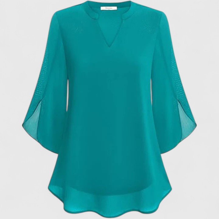 Marina | Elegant Flowy Light Blouse