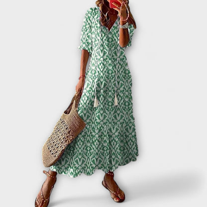 Maya | Boho Summer Maxi Dress