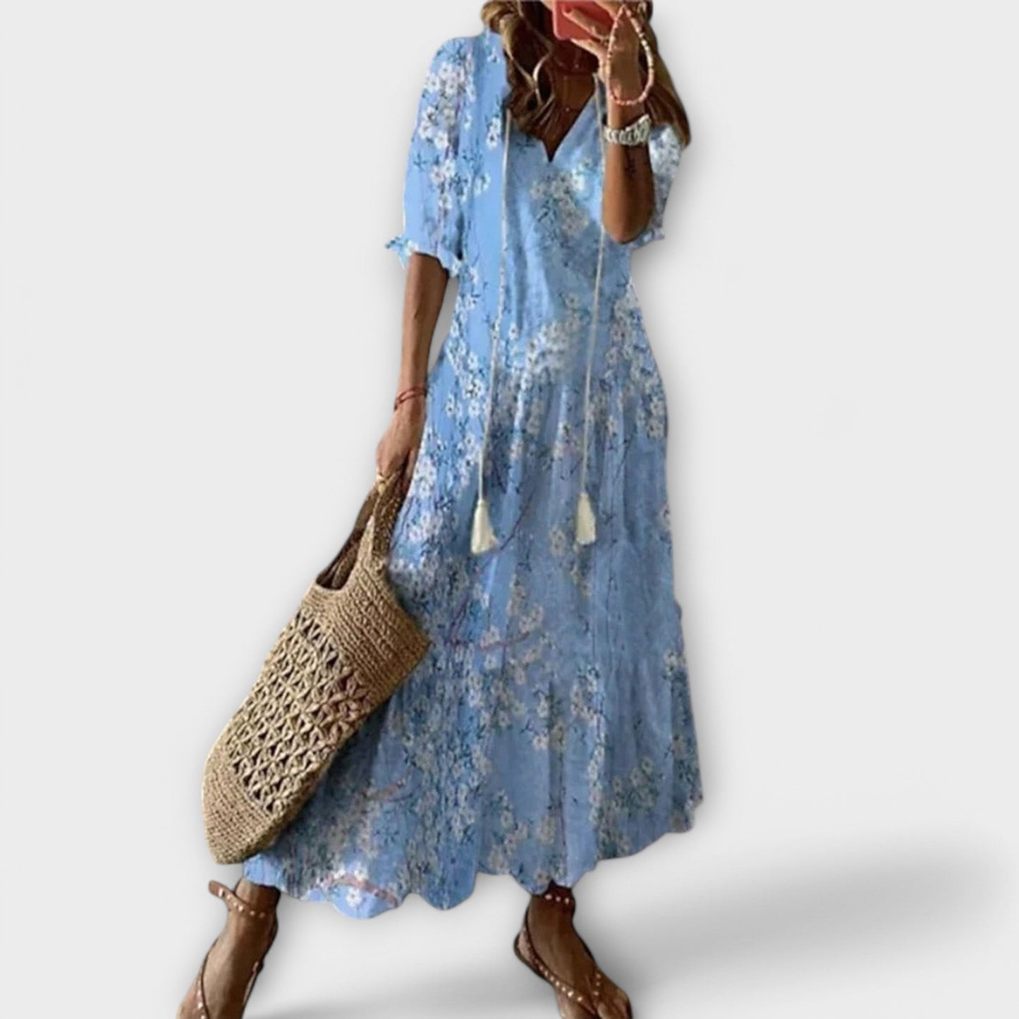 Maya | Boho Summer Maxi Dress