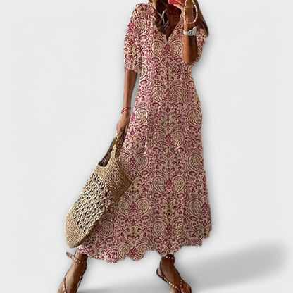 Maya | Boho Summer Maxi Dress