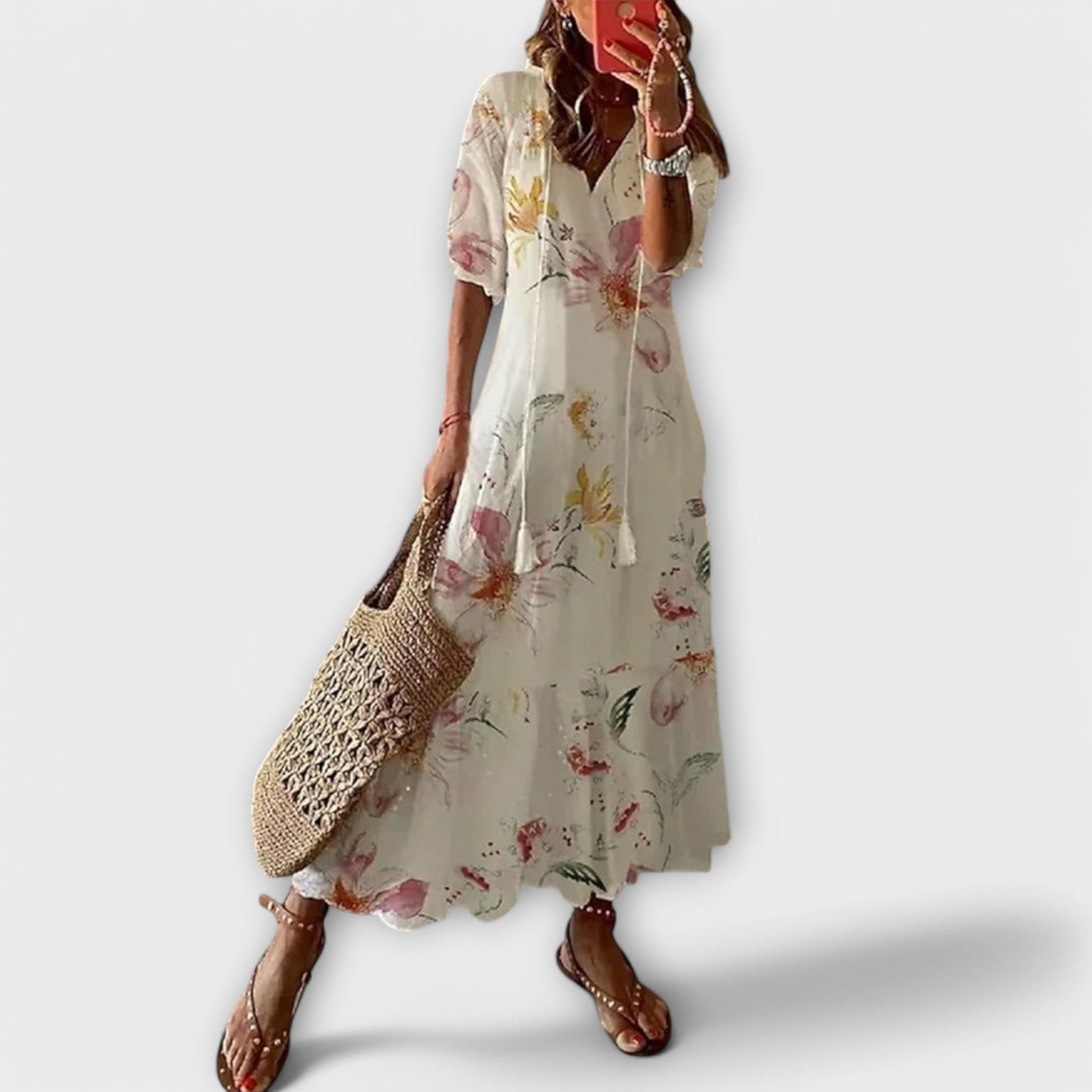 Maya | Boho Summer Maxi Dress
