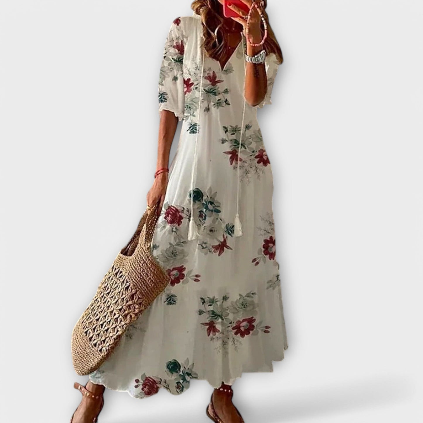 Maya | Boho Summer Maxi Dress