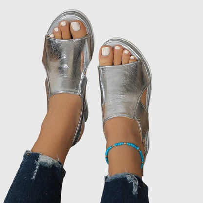 Maya | Orthopedic Platform Wedge Sandals