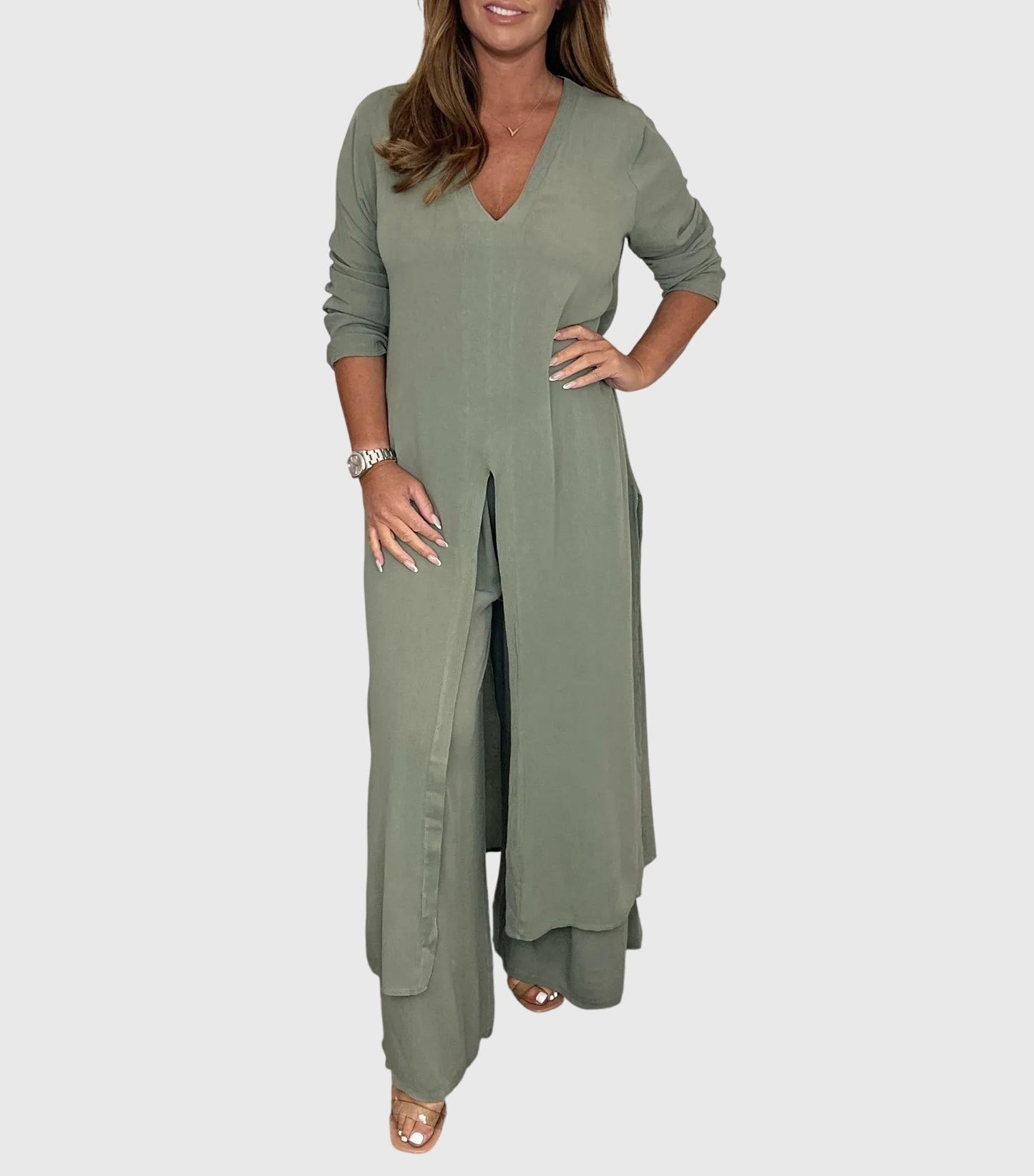 Maya | Women's Two Piece Vest and Pants Matching Set
