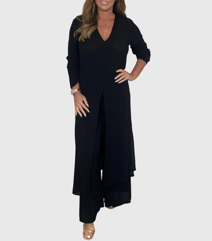 Maya | Women's Two Piece Vest and Pants Matching Set